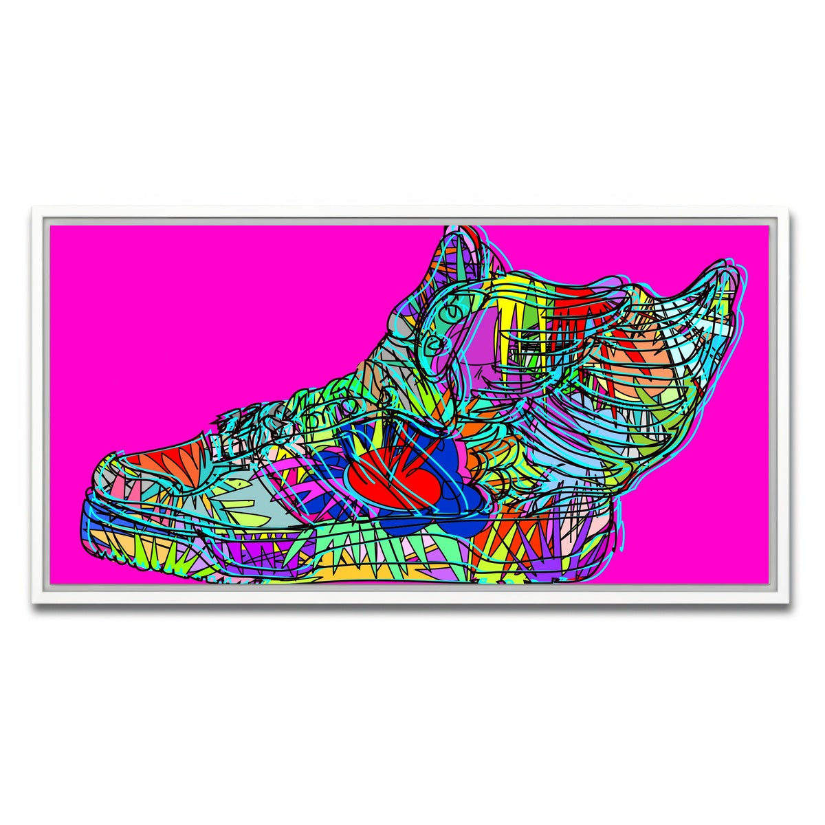 AUTO-MOCKUP WHITE | J Scott adidas | 1 Piece | White Framed Canvas | group=2x1