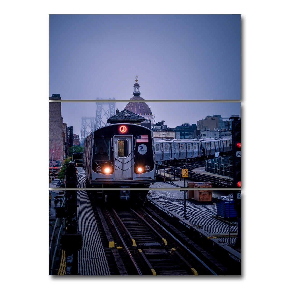 AUTO-MOCKUP WHITE | J Train | 3 Piece | Gallery Wrap Canvas | group=8x18_stacked