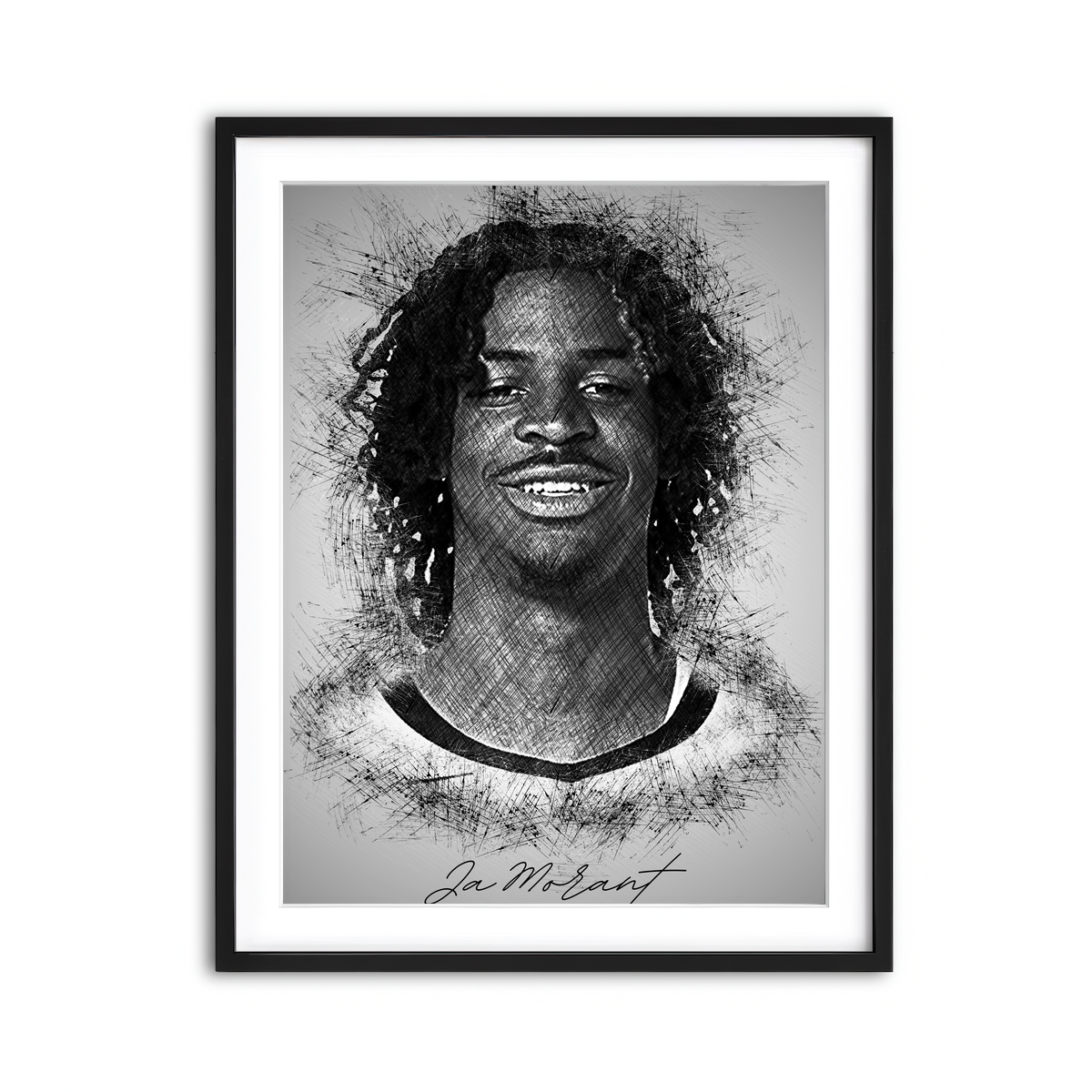 Framed Print 3x4 Black