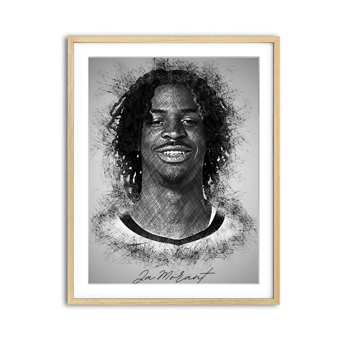 Framed Print 3x4 Natural