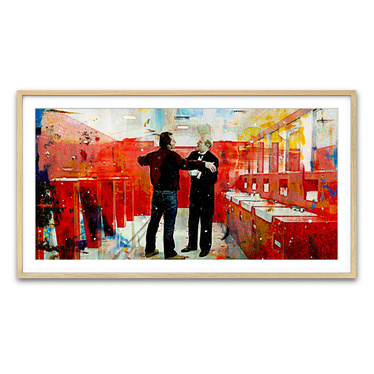 Framed Print 2x1 Natural