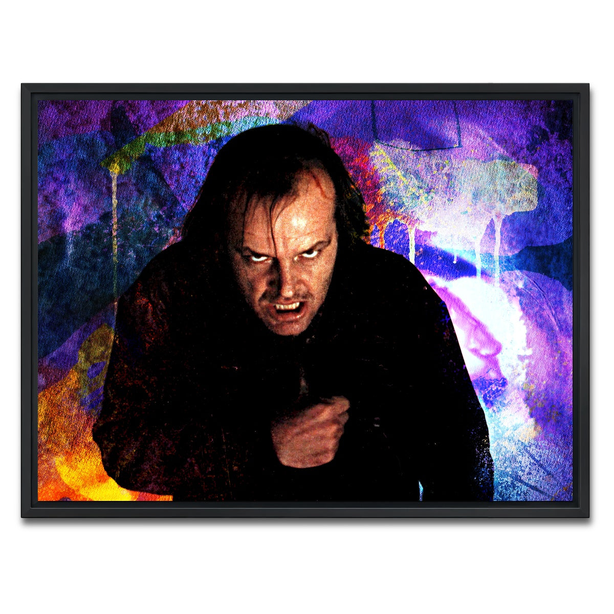 AUTO-MOCKUP WHITE | Jack Hedge Maze | 1 Piece | Black Framed Canvas | group=4x3