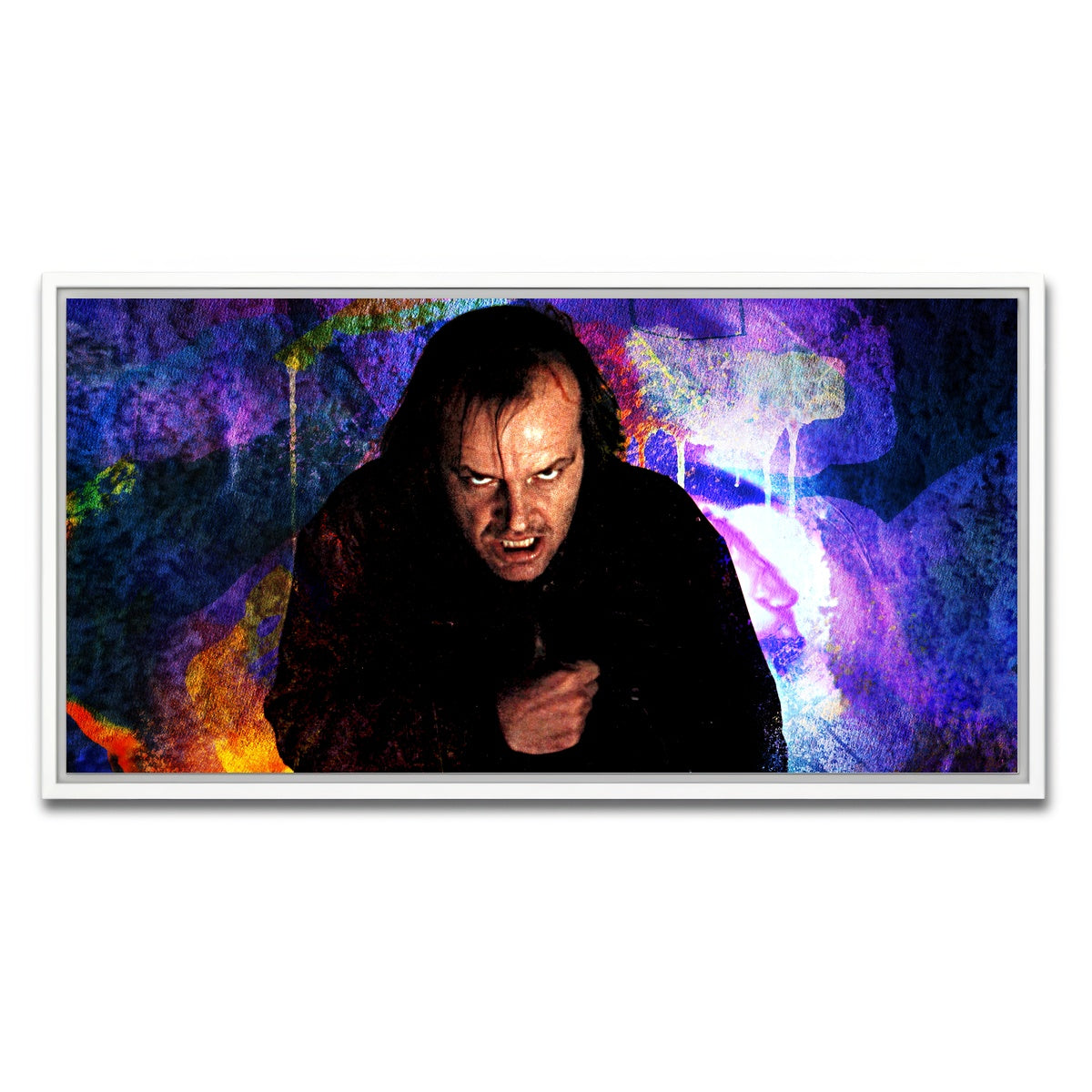 AUTO-MOCKUP WHITE | Jack Hedge Maze | 1 Piece | White Framed Canvas | group=2x1