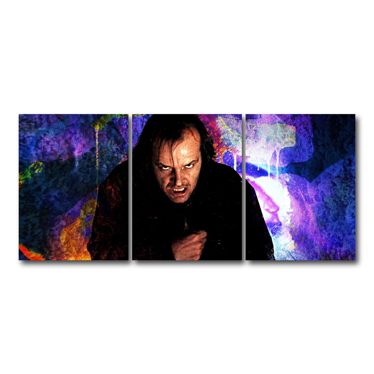 AUTO-MOCKUP WHITE | Jack Hedge Maze | 3 Piece | Gallery Wrap Canvas | group=18x24