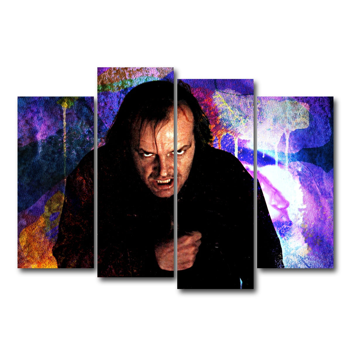 AUTO-MOCKUP WHITE | Jack Hedge Maze | 4 Piece | Gallery Wrap Canvas | group=4_normal