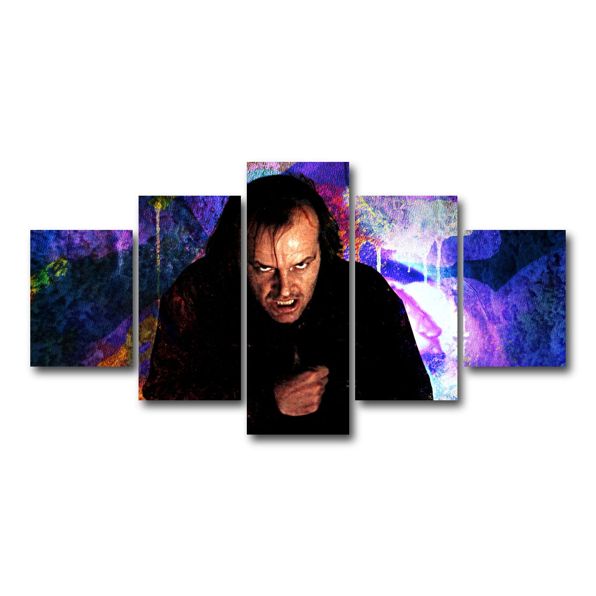 AUTO-MOCKUP WHITE | Jack Hedge Maze | 5 Piece | Gallery Wrap Canvas | group=5_short