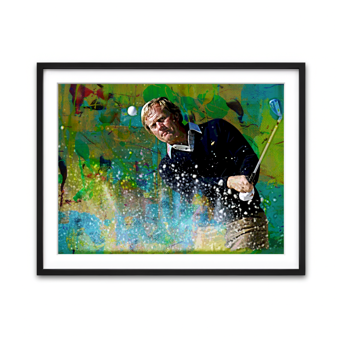 Framed Print 4x3 Black