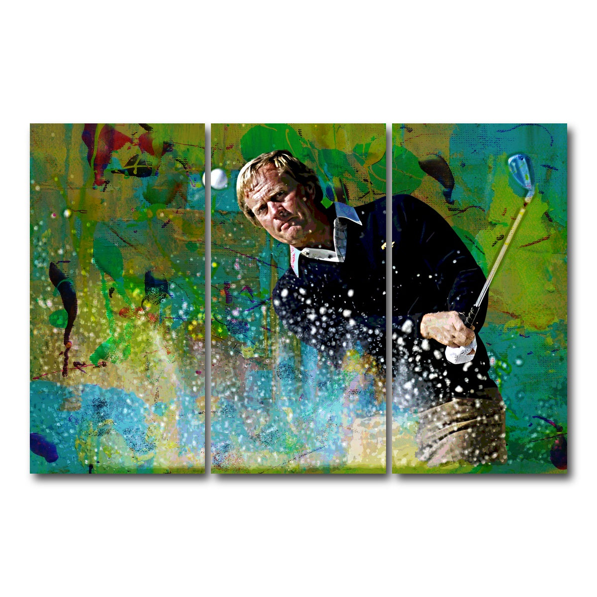 AUTO-MOCKUP WHITE | Jack Nicklaus | 3 Piece | Gallery Wrap Canvas | group=12x24