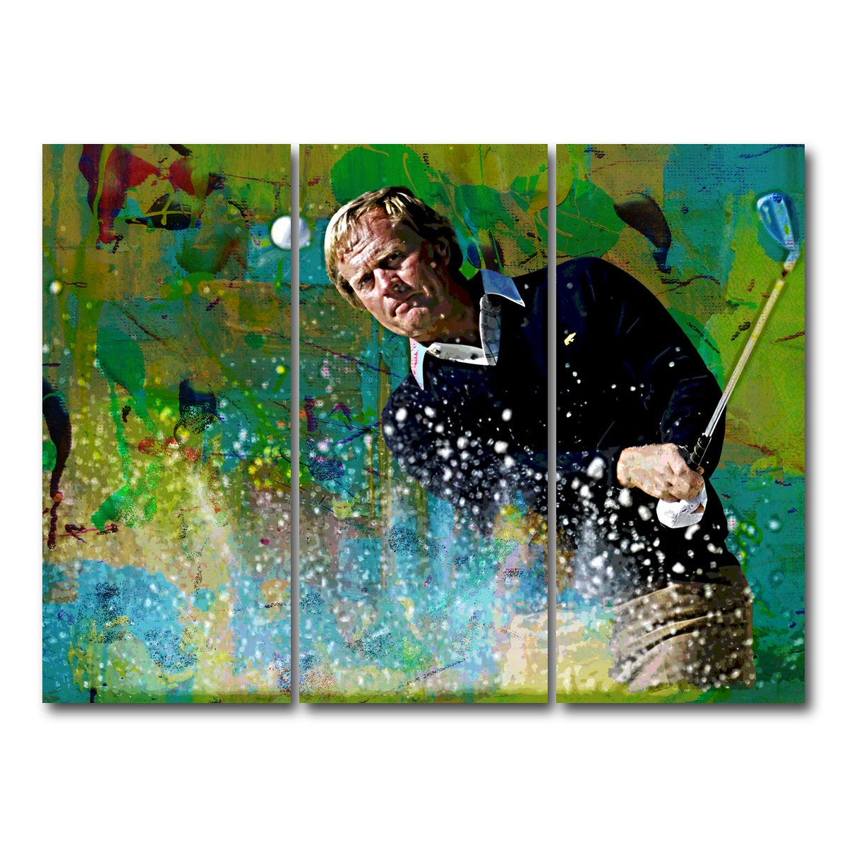 AUTO-MOCKUP WHITE | Jack Nicklaus | 3 Piece | Gallery Wrap Canvas | group=8x18