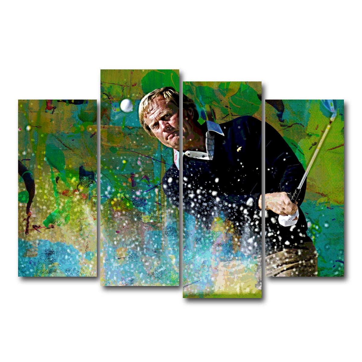 AUTO-MOCKUP WHITE | Jack Nicklaus | 4 Piece | Gallery Wrap Canvas | group=4_normal