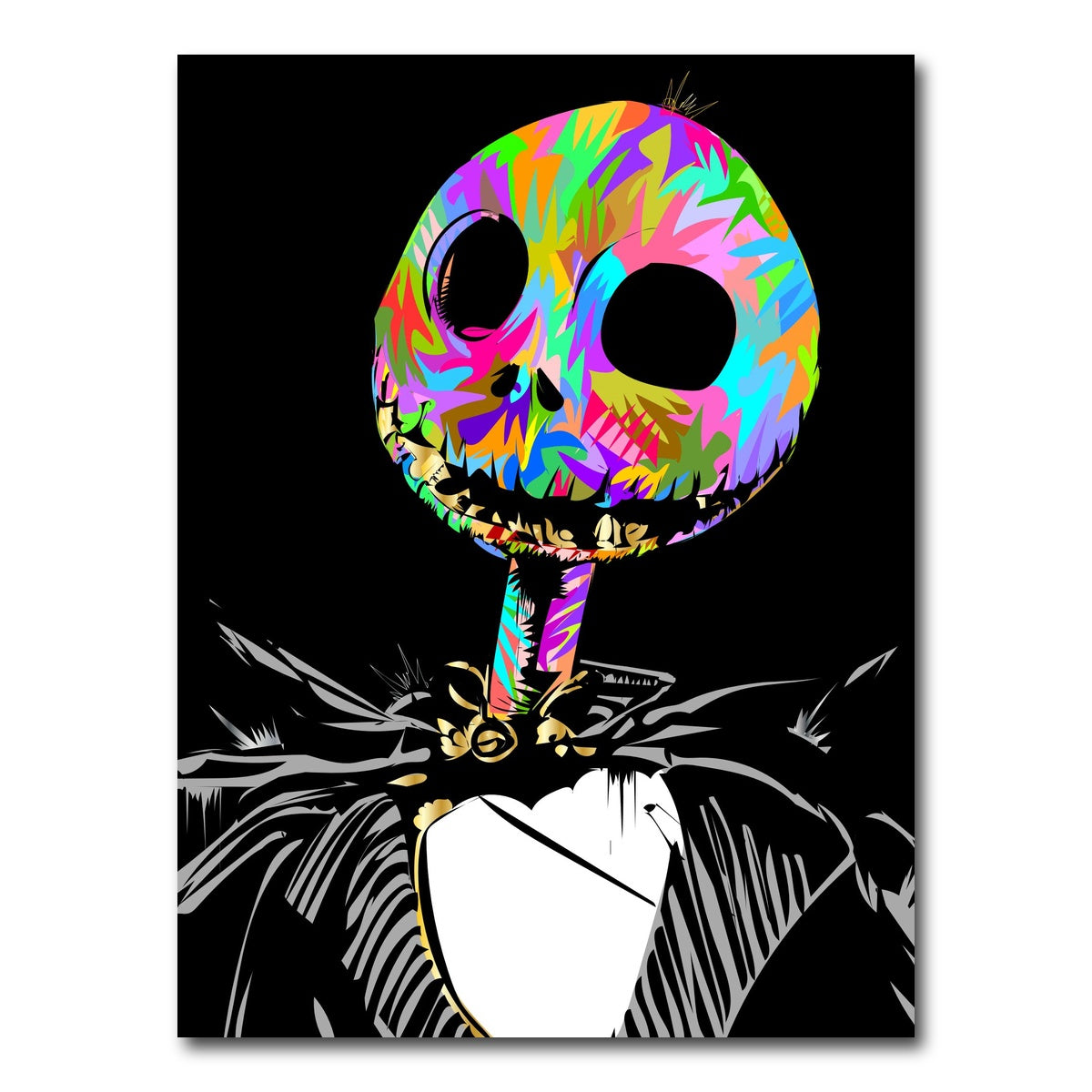 AUTO-MOCKUP WHITE | Jack Skellington | 1 Piece | Gallery Wrap Canvas | group=3x4
