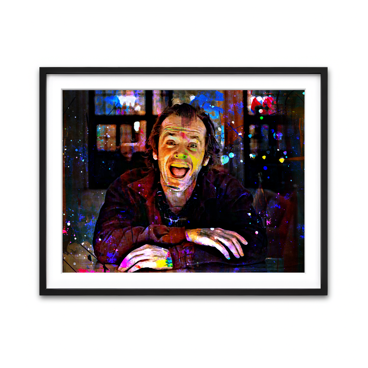 Framed Print 4x3 Black