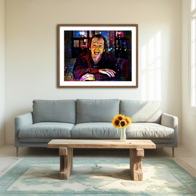AUTO-MOCKUP ROOM | Jack Torrance Wall Art