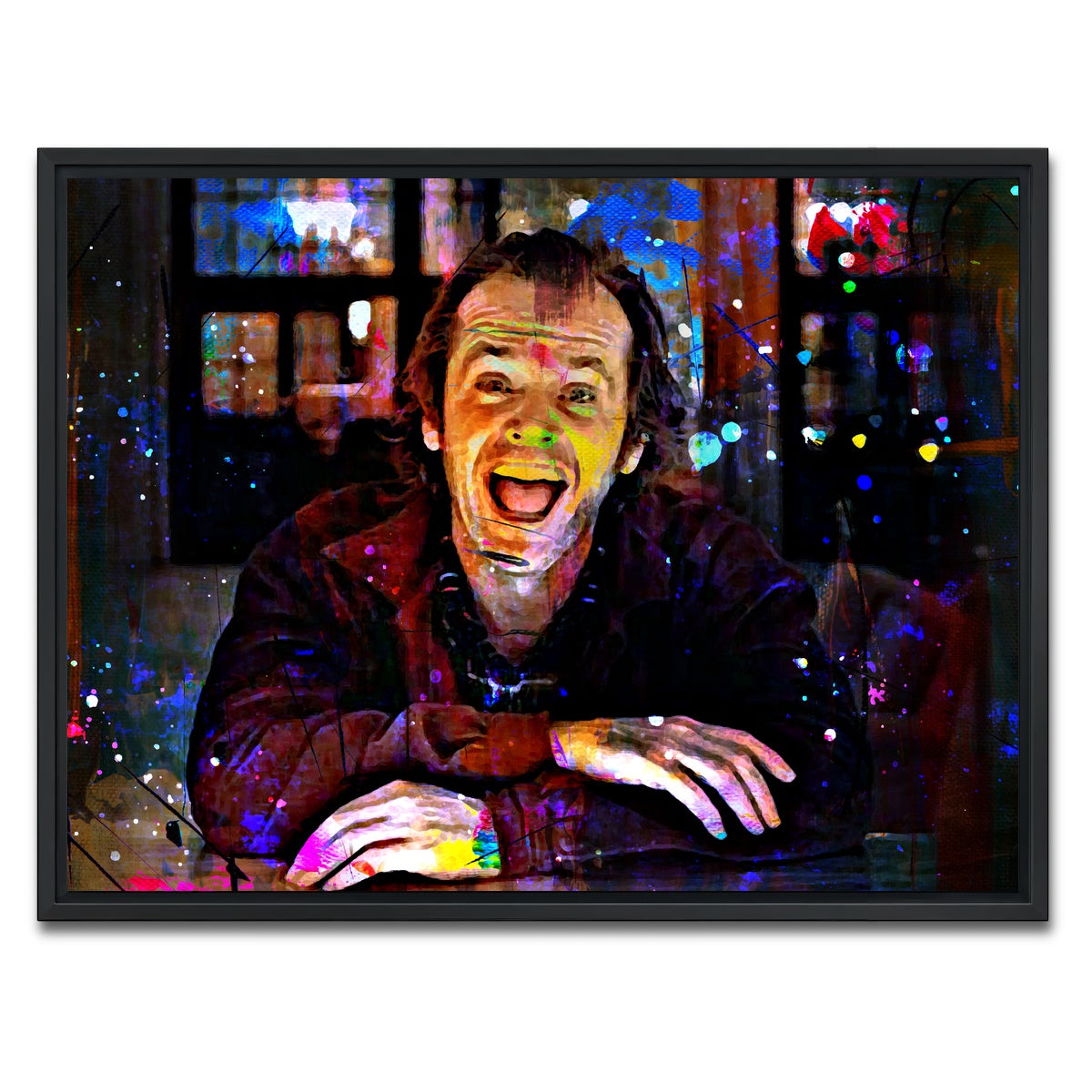 AUTO-MOCKUP WHITE | Jack Torrance | 1 Piece | Black Framed Canvas | group=4x3