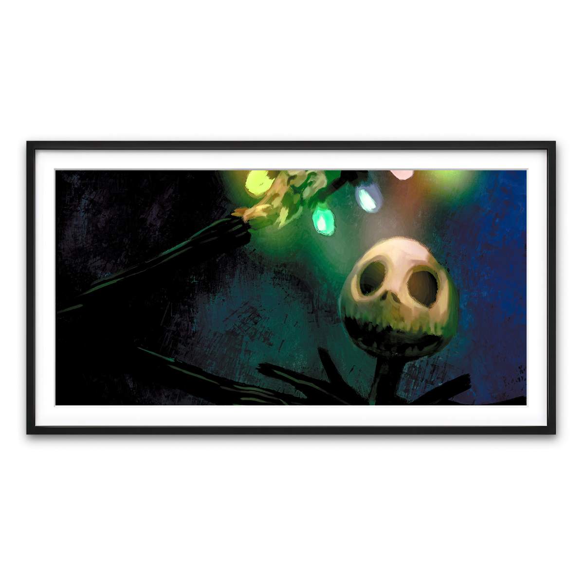 Framed Print 2x1 Black