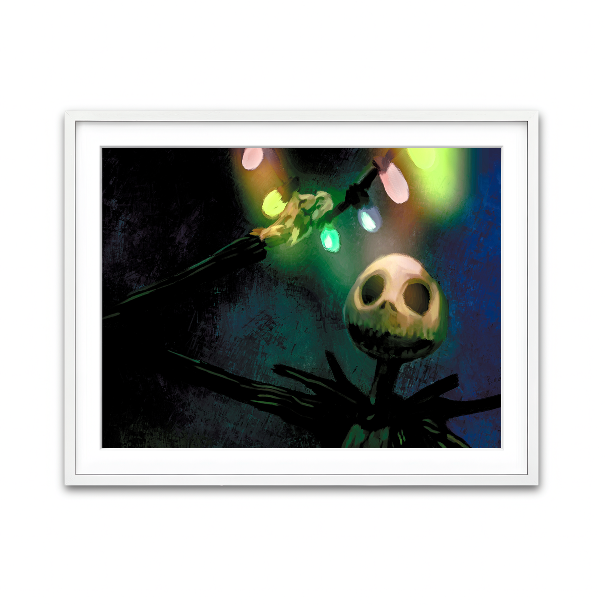 Framed Print 4x3 White