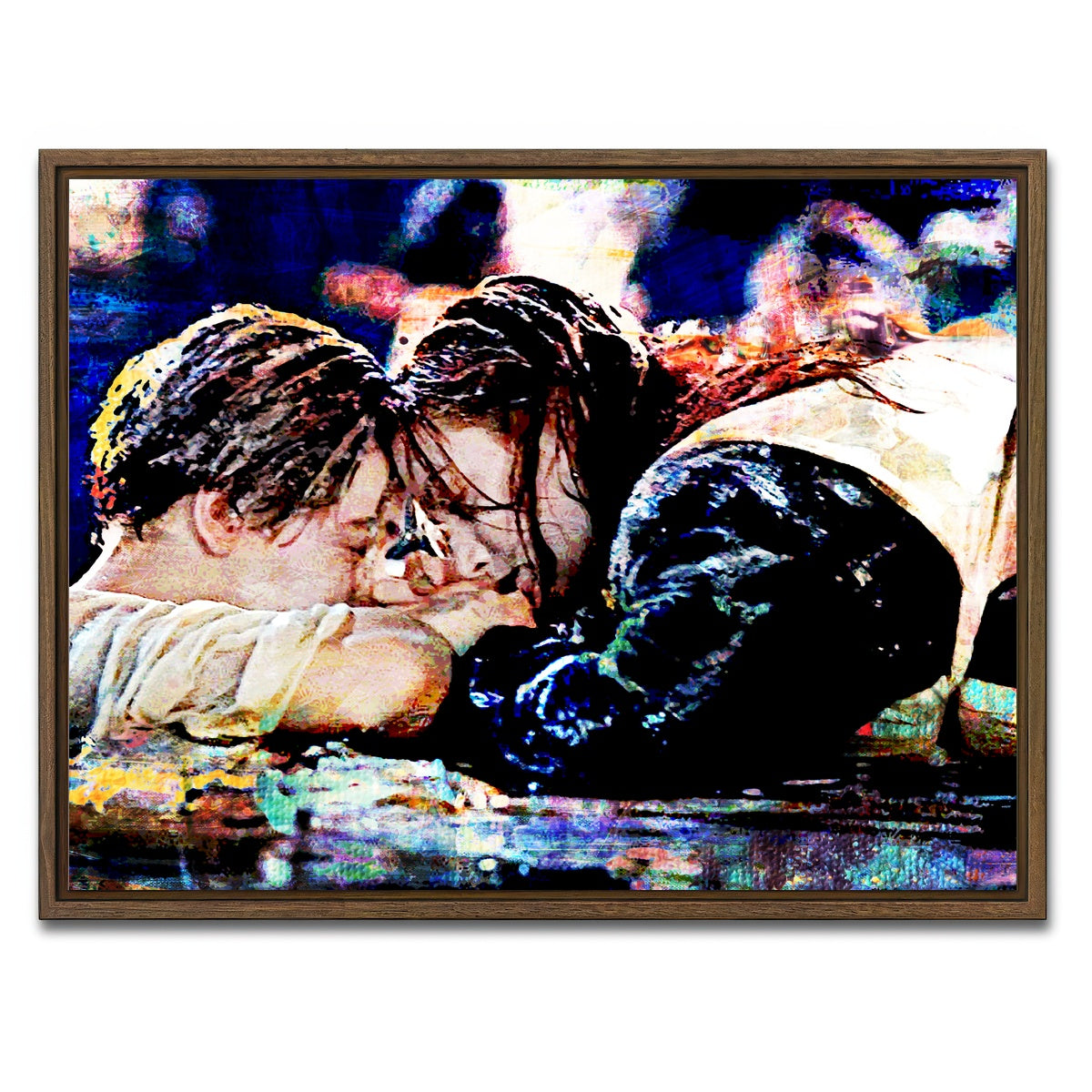 AUTO-MOCKUP WHITE | Jack and Rose | 1 Piece | Walnut Framed Canvas | group=4x3