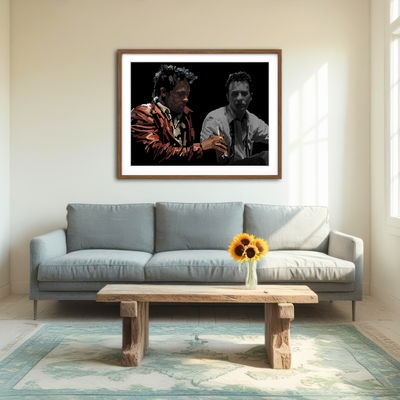 AUTO-MOCKUP ROOM | Jack And Tyler Wall Art