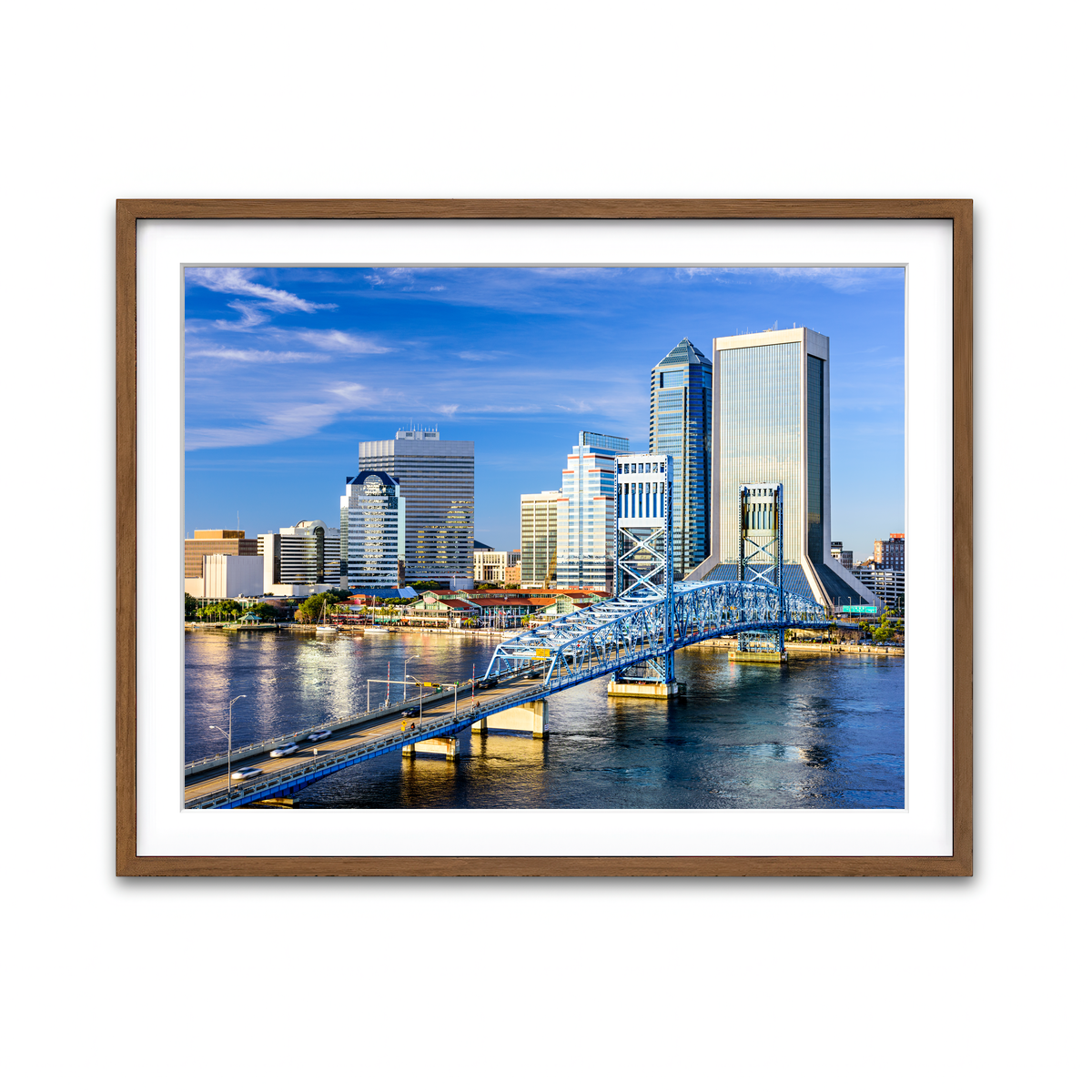 Framed Print 4x3 Walnut