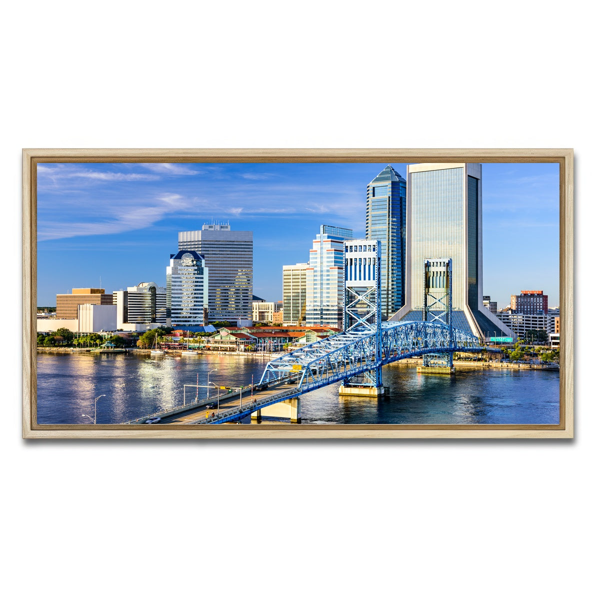 AUTO-MOCKUP WHITE | Jacksonville | 1 Piece | Natural Framed Canvas | group=2x1