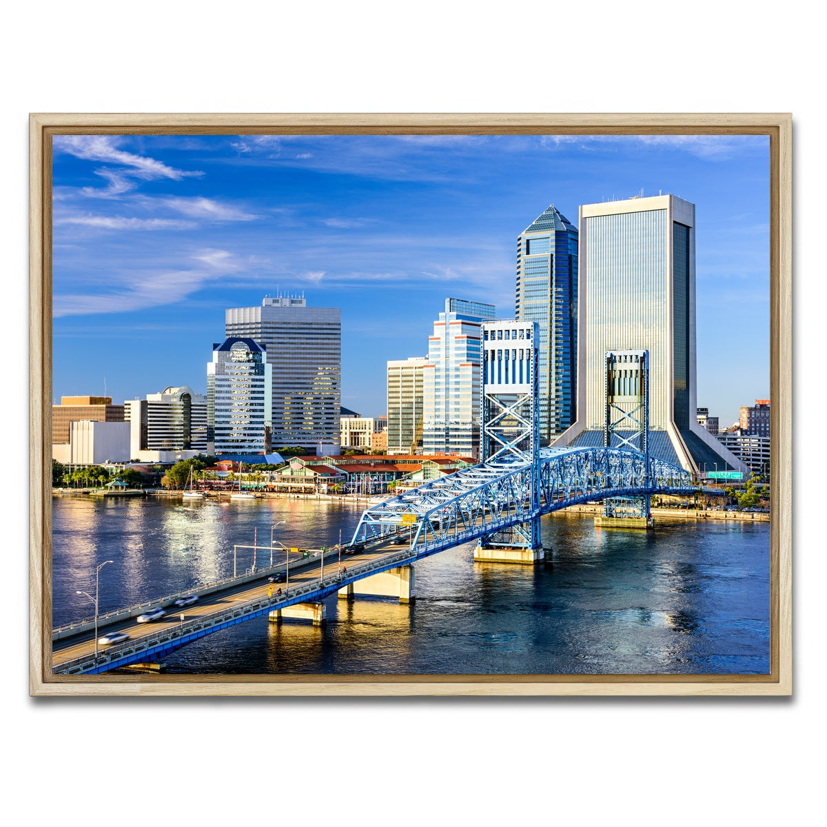 AUTO-MOCKUP WHITE | Jacksonville | 1 Piece | Natural Framed Canvas | group=4x3