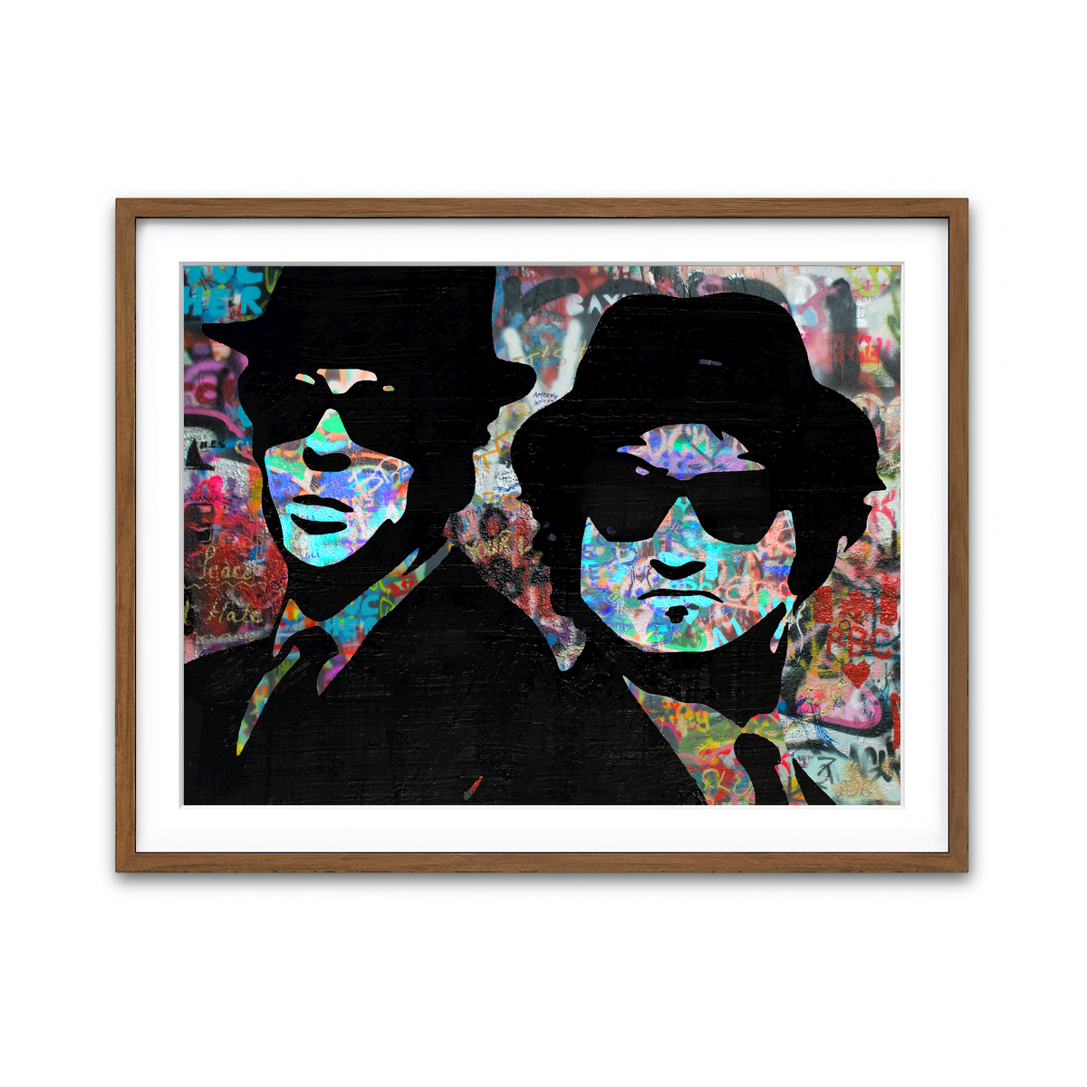 Framed Print 4x3 Walnut