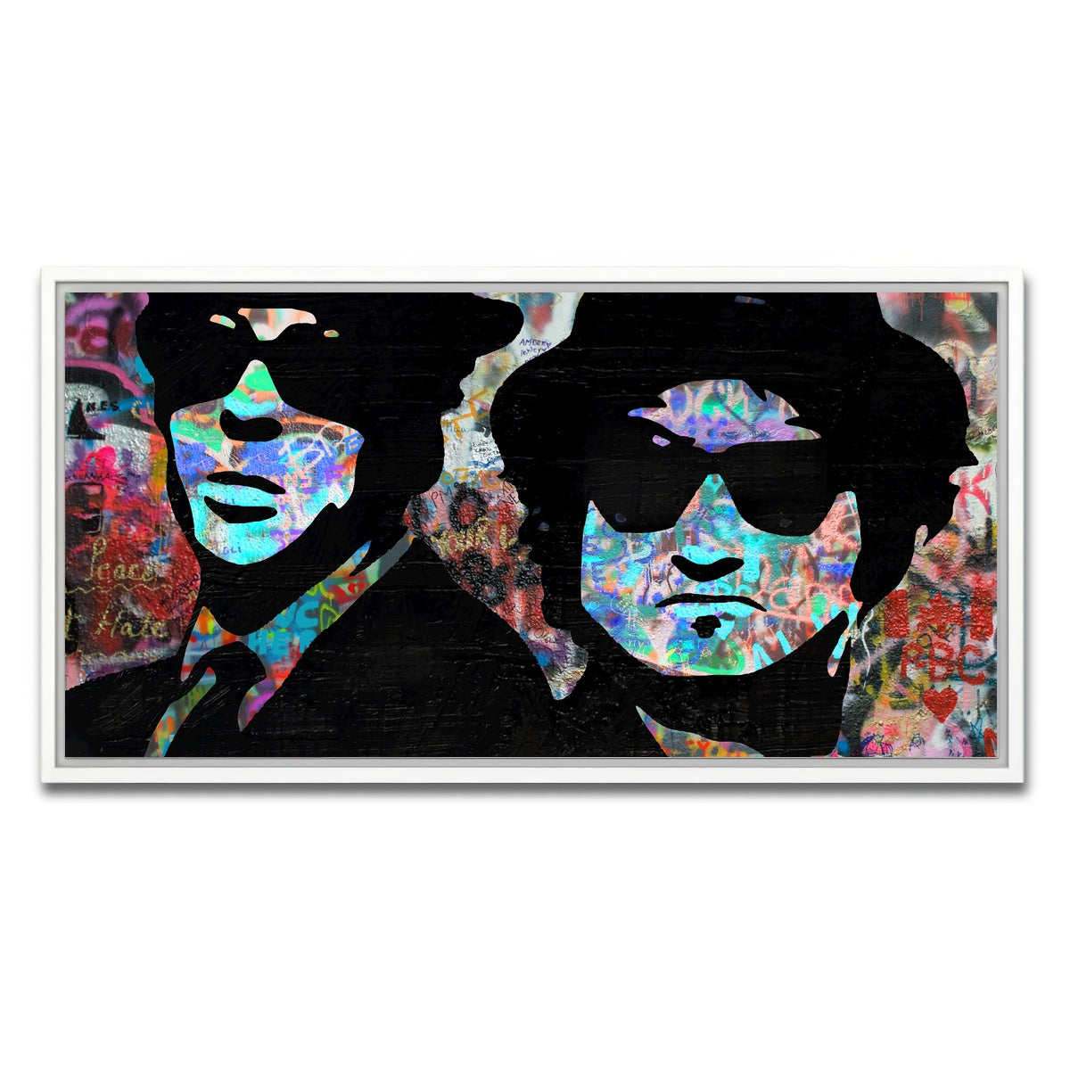 AUTO-MOCKUP WHITE | Jake & Elwood | 1 Piece | White Framed Canvas | group=2x1