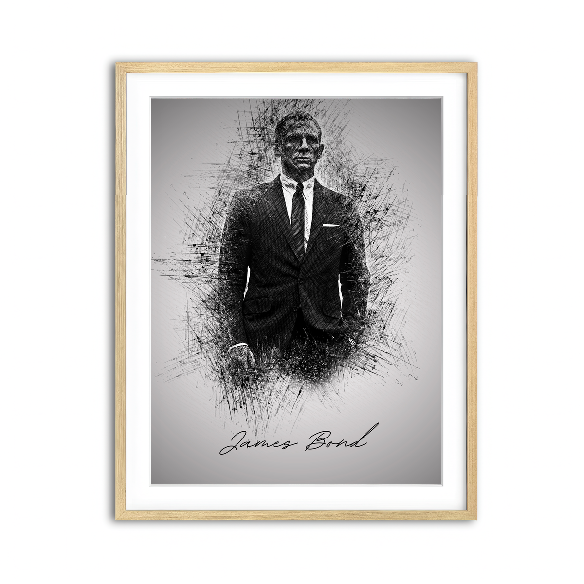 Framed Print 3x4 Natural