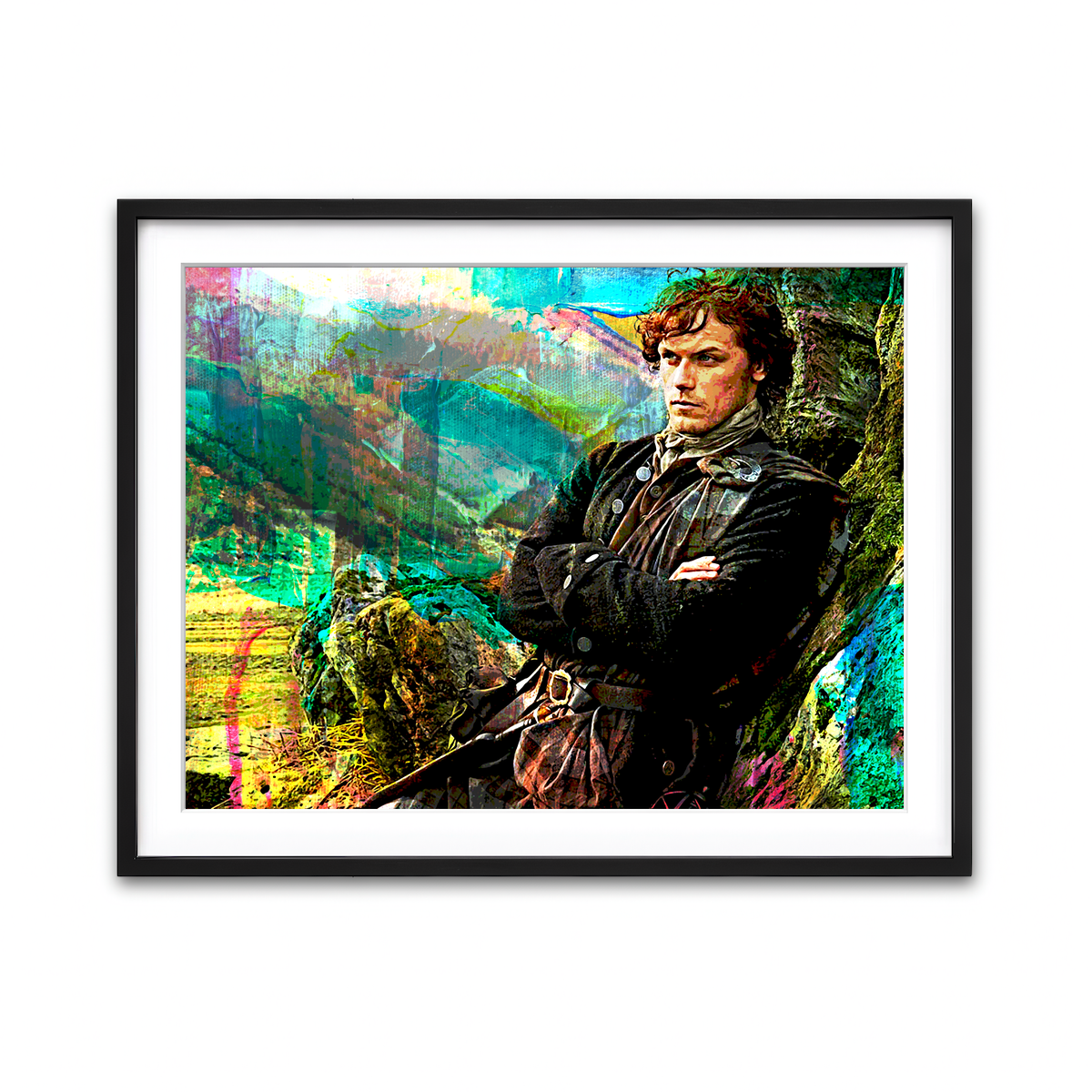 Framed Print 4x3 Black