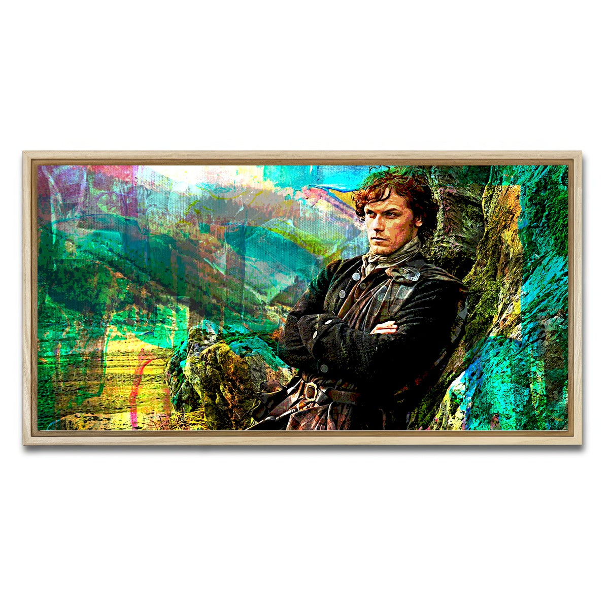 AUTO-MOCKUP WHITE | James Fraser | 1 Piece | Natural Framed Canvas | group=2x1