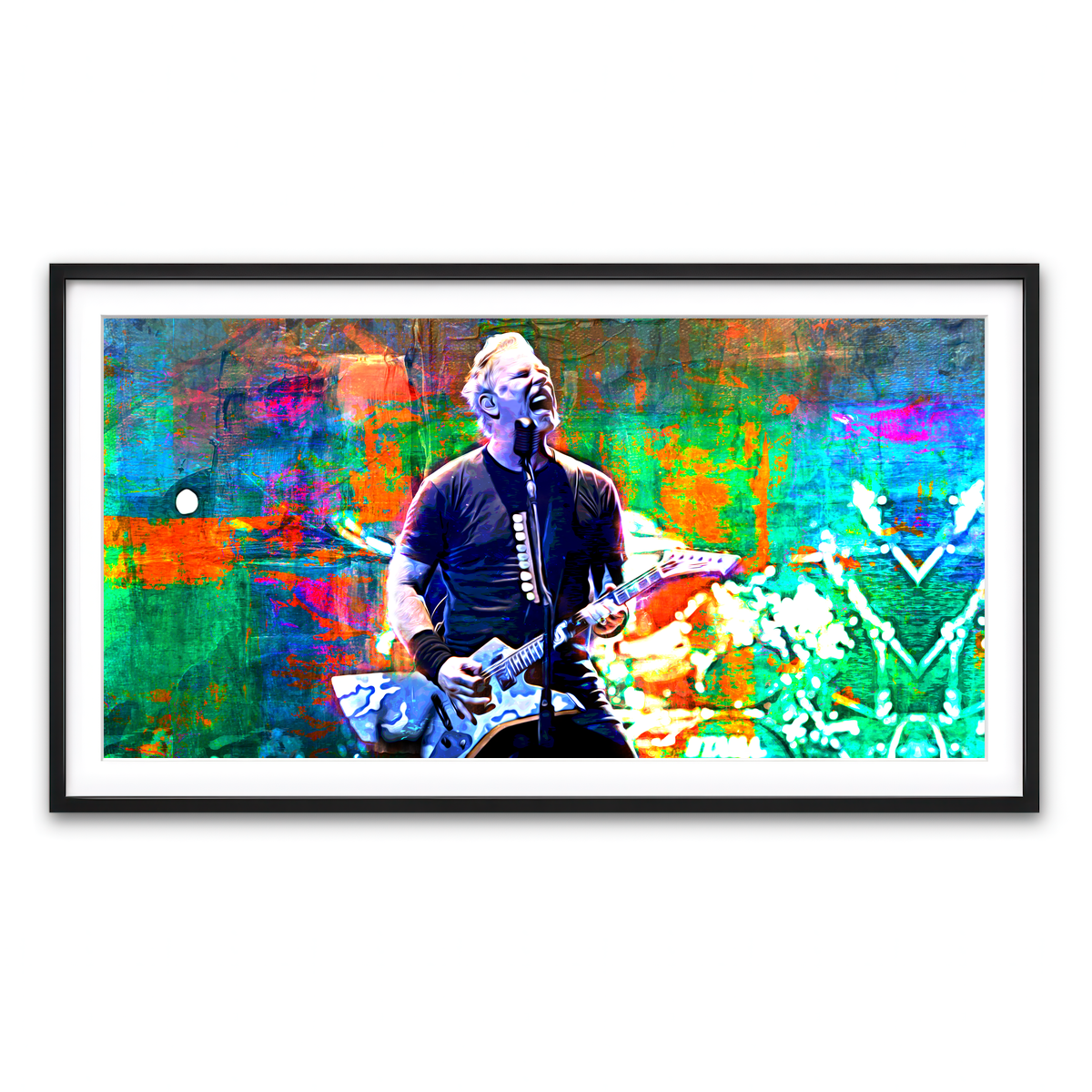 Framed Print 2x1 Black