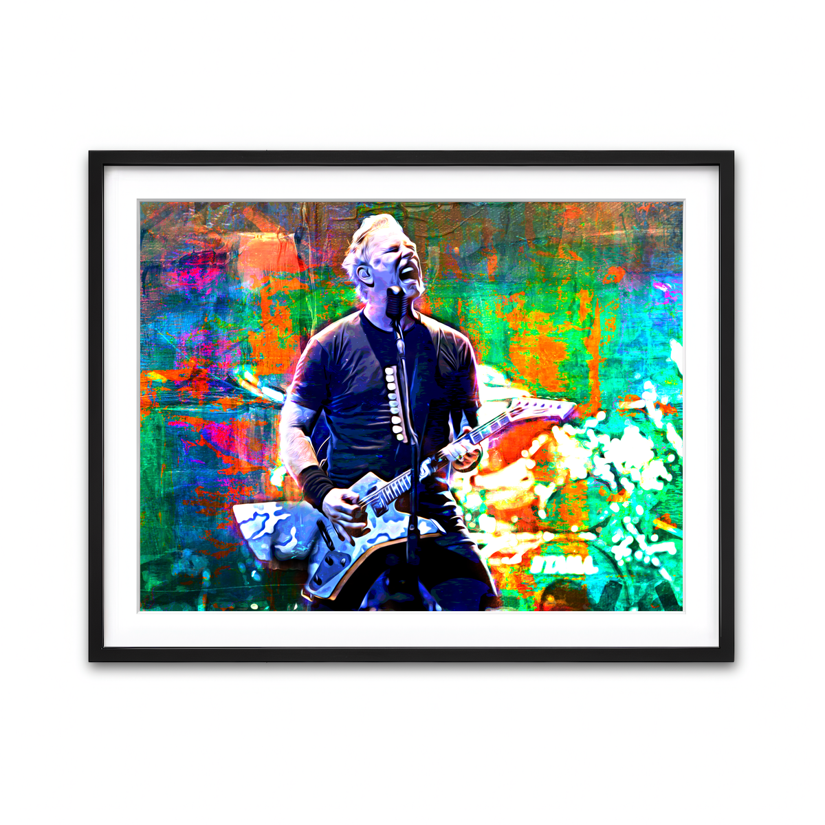 Framed Print 4x3 Black