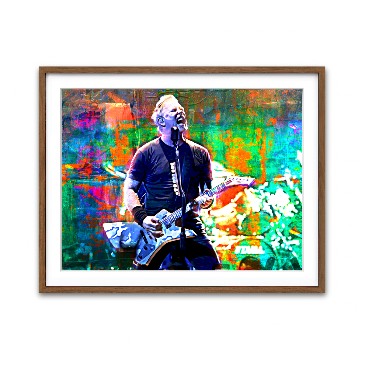 Framed Print 4x3 Walnut