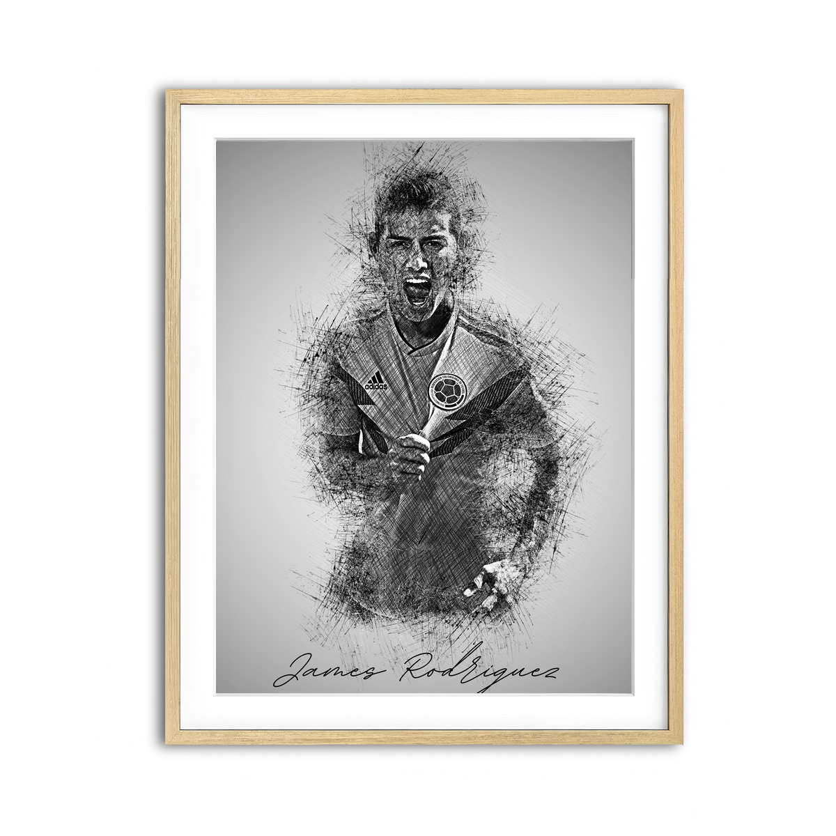 Framed Print 3x4 Natural