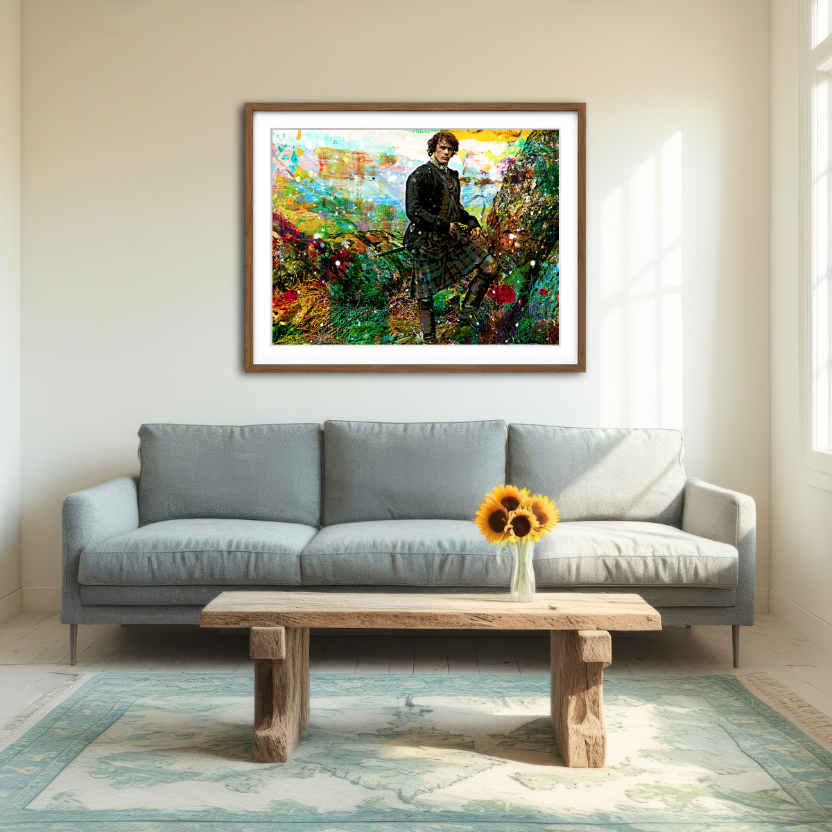 AUTO-MOCKUP ROOM | Jamie Fraser Wall Art