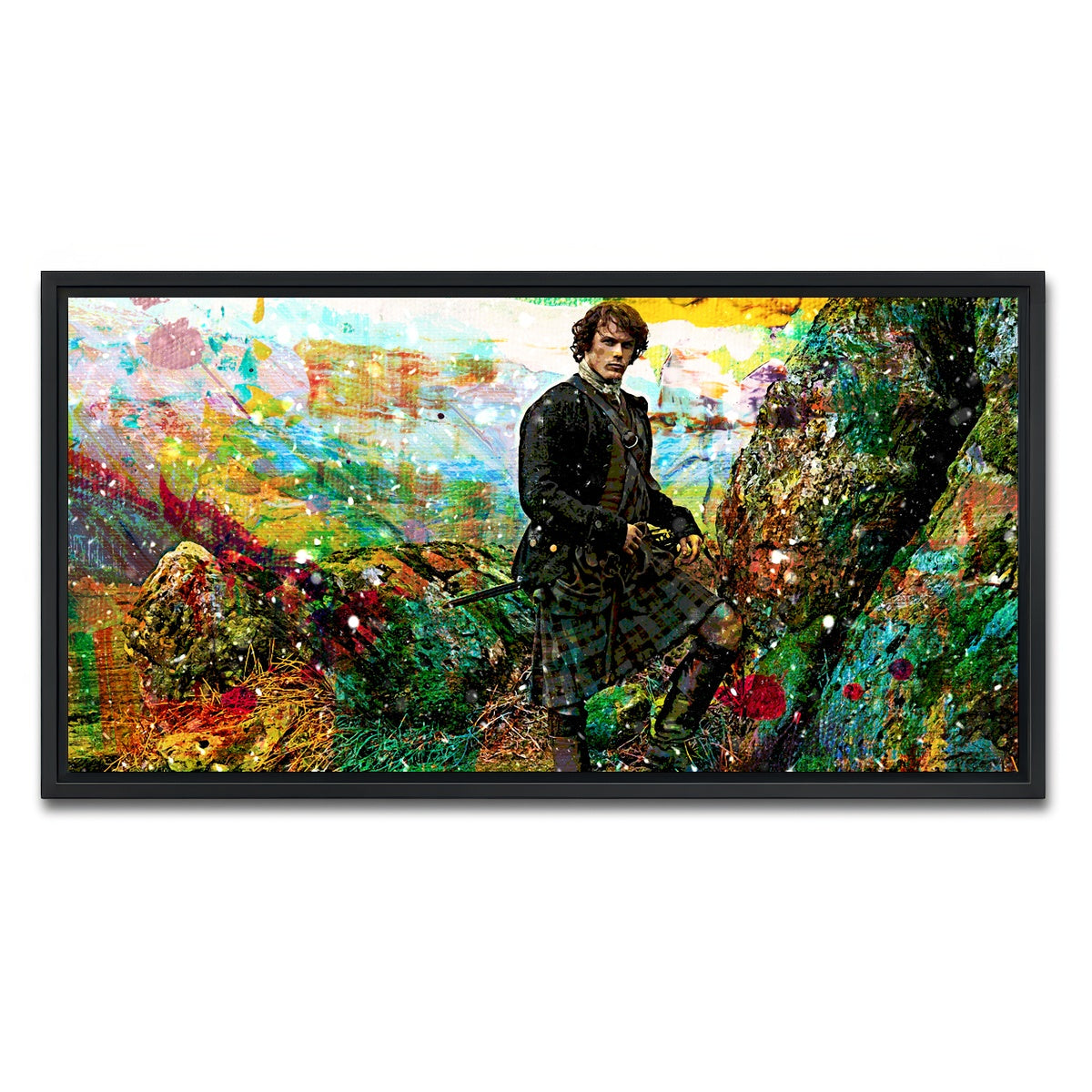 AUTO-MOCKUP WHITE | Jamie Fraser | 1 Piece | Black Framed Canvas | group=2x1
