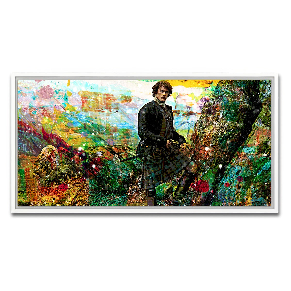 AUTO-MOCKUP WHITE | Jamie Fraser | 1 Piece | White Framed Canvas | group=2x1