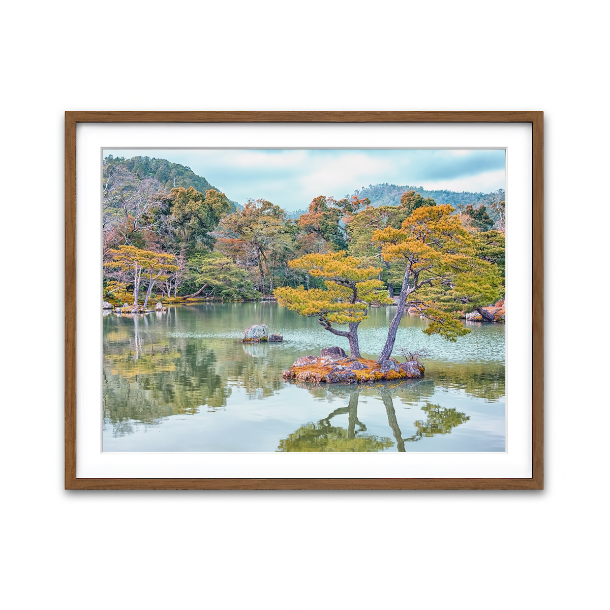 Framed Print 4x3 Walnut