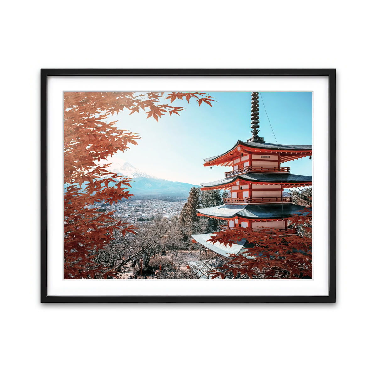 Framed Print 4x3 Black