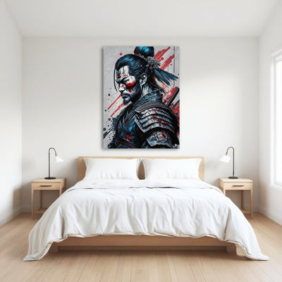 AUTO-MOCKUP ROOM | Japanese Samurai Warrior Portrait