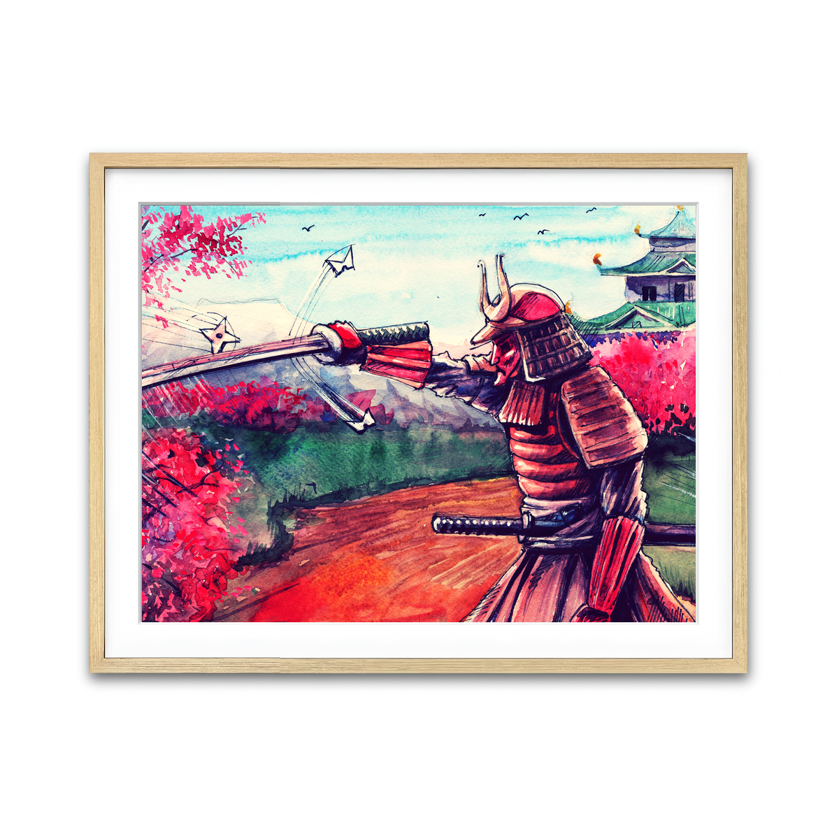 Framed Print 4x3 Natural