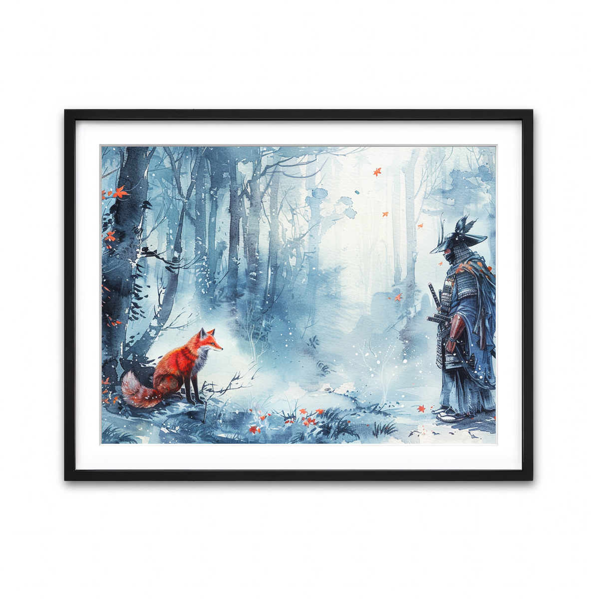 Framed Print 4x3 Black