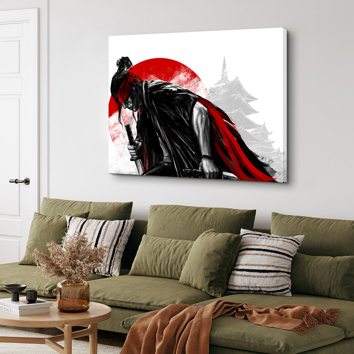 Japanese Samurai Warrior Wall Art