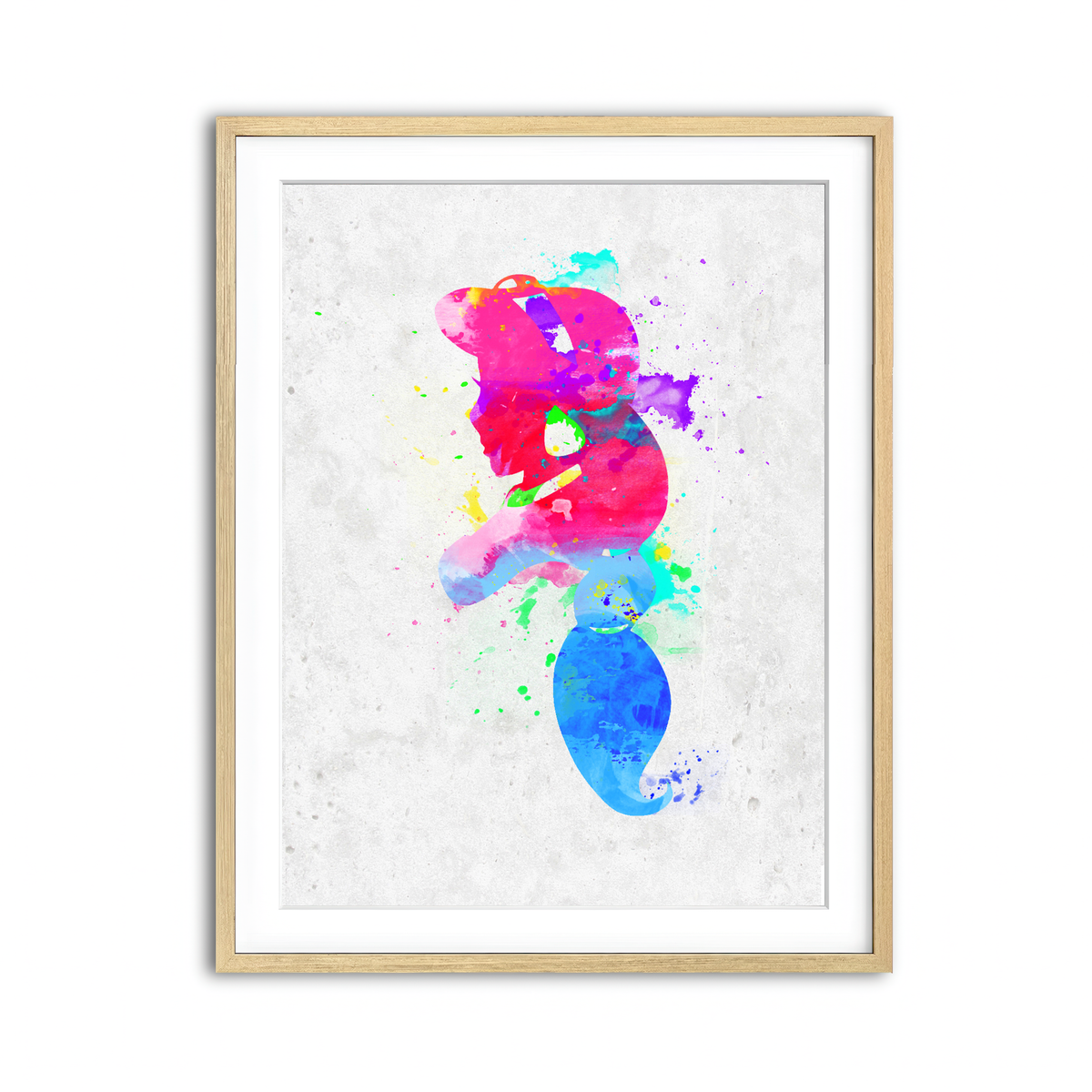 Framed Print 3x4 Natural