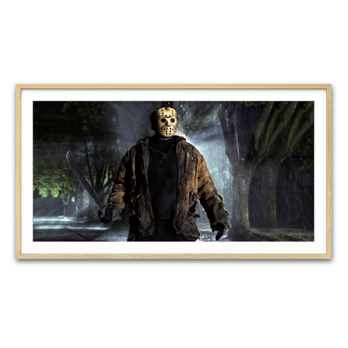 Framed Print 2x1 Natural