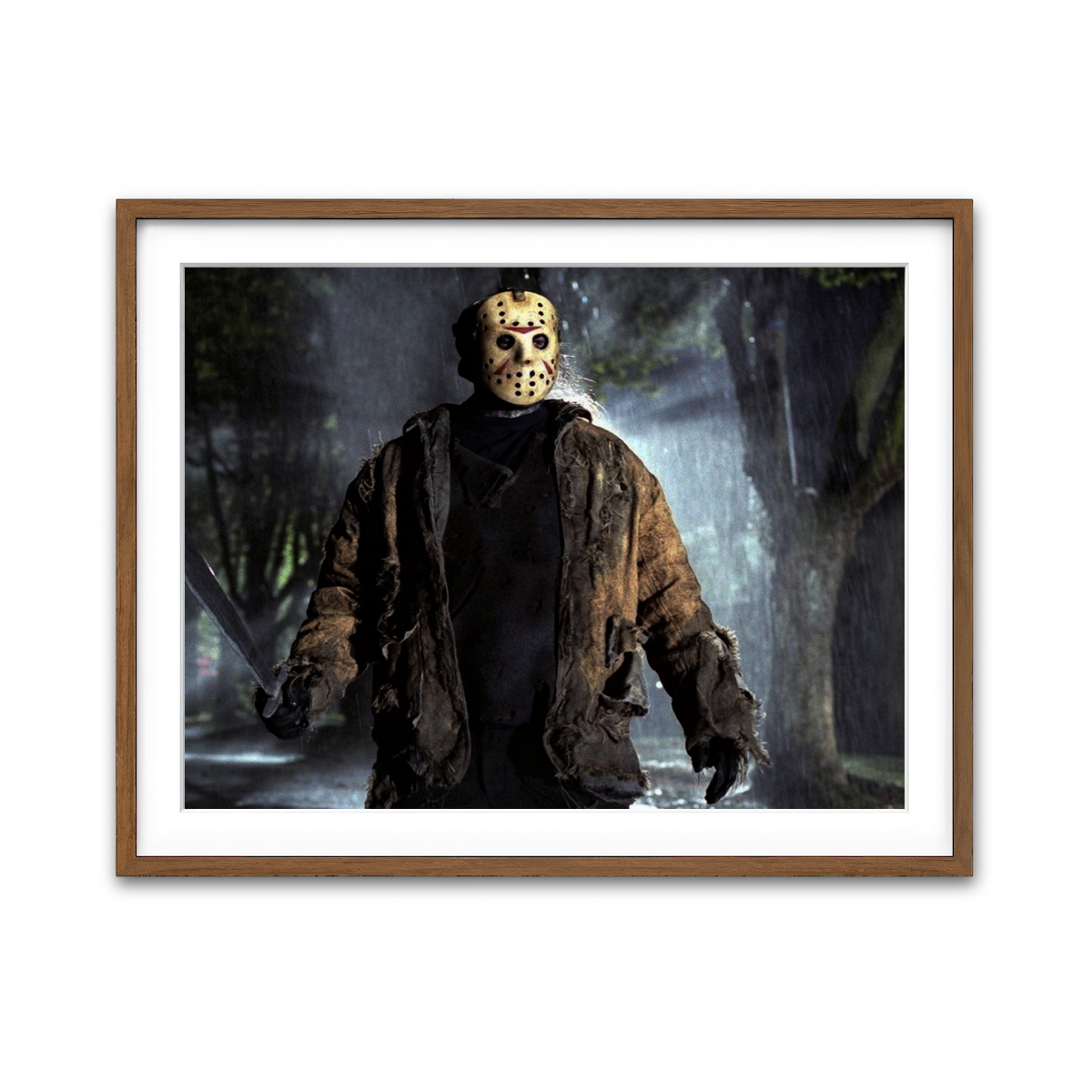 Framed Print 4x3 Walnut