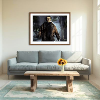 AUTO-MOCKUP ROOM | Jason Voorhees Wall Art