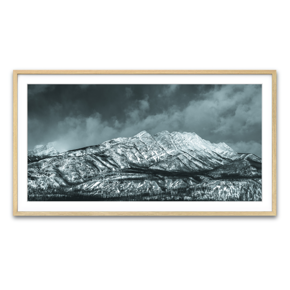 Framed Print 2x1 Natural