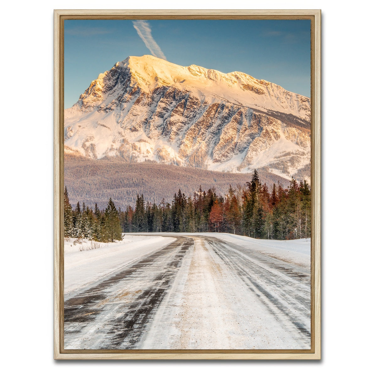 AUTO-MOCKUP WHITE | Jasper National Park | 1 Piece | Natural Framed Canvas | group=3x4