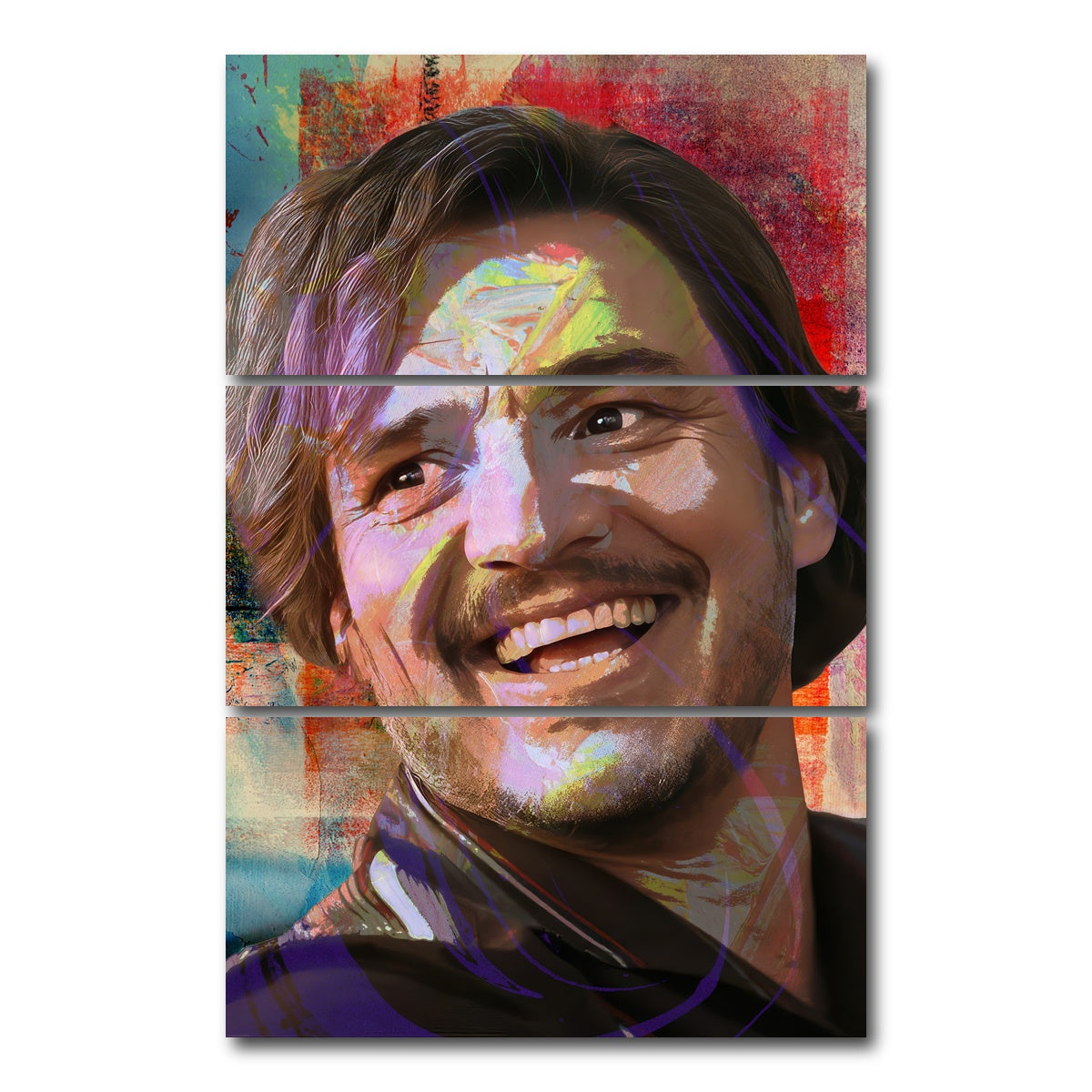 AUTO-MOCKUP WHITE | Javi | 3 Piece | Gallery Wrap Canvas | group=12x24_stacked